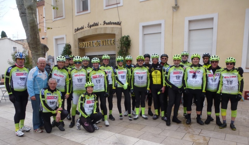 CHCV du dimanche 15 janvier, du club cyclopsortif de La Farlède.