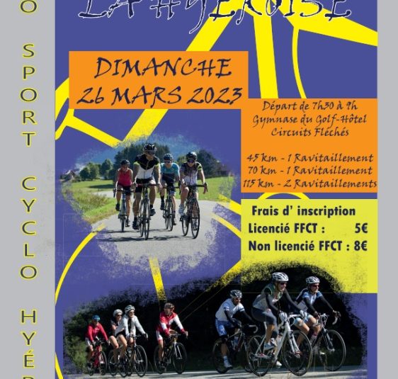 Randonnée la Hyéroise dimanche 26 mars 2023 Randonnée la Hyéroise dimanche 26 mars 2023