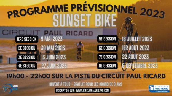 Réservez vos soirées au Castellet en 2023