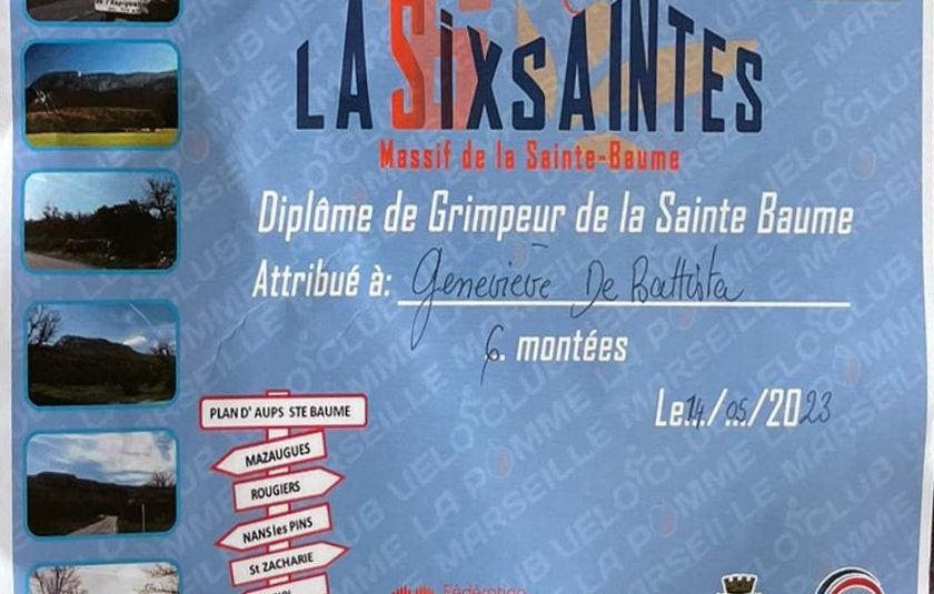 Geneviève assure à la SixSaintes Geneviève assure à la SixSaintes