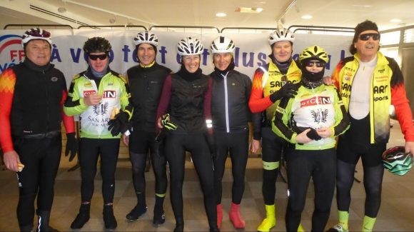 CHCV du club cyclotouriste de La Farlède dimanche 11 janvier 2026 CHCV du club cyclotouriste de La Farlède dimanche 11 janvier 2026